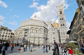 Kathedrale Santa Maria del Fiore. Florenz. Toskana, Italien