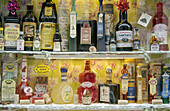 Liquors. Assisi. Umbria, Italy