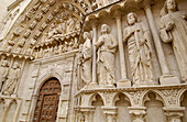 Portada de la Coronería (Coronería door) Cathedral. Burgos. Castilla-León. Spain