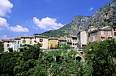 Moustiers-Sainte-Marie. Alpes de Haute Provence. Provence. France