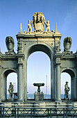 Immacolatella fountain (aka Fontana del Gigante). Naples. Italy
