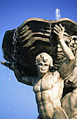 Fountain in front of Santa Maria in Cosmedin church. Rome. Italy