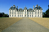 Cheverny Castle main facade. Touraine (Chateaux country). Val-de-Loire. France