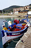 Fishing boat. Campo Moro. South Corsica. Corsica Island. France