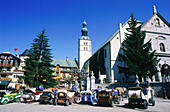 Megève, sky resort. Haute-Savoie, Alps. France