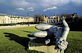 Sculpture by Aristide Maillol at Tuileries Gardens. Paris. France