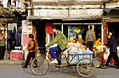 Street scene in the old town. Shanghai. China