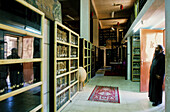 The abbot of St. Catherine s Greek Orthodox monastery in the library. Sinai desert, Egypt