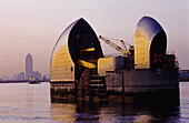 Thames barrier. London. England