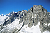 Montblanc. Chamonix. Haute-Savoie. Rhone-Alpes. France