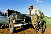 Safari in Laikipia Masai Community Conservancy Park (Il Ngwesi). Kenya