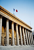 Palais Brongniart, La Bourse Building (Stock Exchange). Paris. France.