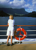 Windward islands. Cruise on the MS Paul Gauguin. French Polynesia.