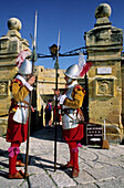 In Guardia, weekly historical reenactment. Saint Elmo s Fort. Valletta. Malta.