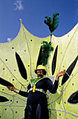 Mardi-Gras parade. Grenada Island. Caribbean