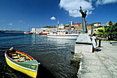 The liners Quay. City of St. George s. Grenada Island. Caribbean