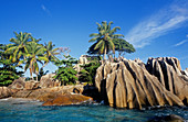 Saint-Pierre islet. Praslin island. Seychelles