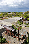 Suomenlinna island fortress built in XVII th century by the swedish and reinfored by the russian. Helsinki. Finland
