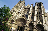 Gothic Cathedral of Saint-Étienne. Bourges. France