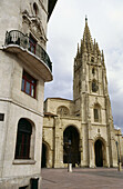 The Cathedral. Plaza de Alfonso II el Casto. Oviedo. Asturias. Spain