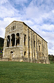 Kirche von Santa María del Naranco. Asturien. Spanien