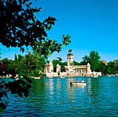 El Retiro Park. Madrid. Spain