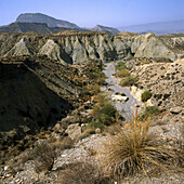 Wüste Tabernas. Provinz Almería, Spanien