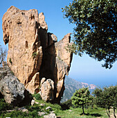 Les Calanches de Piana, Corsica, France