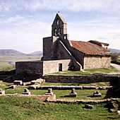 Romanesque church. Retortillo. Cantabria, Spain