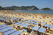 La Concha beach, Donostia (San Sebastián). Guipúzcoa, Euskadi. Spain