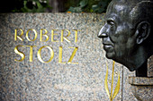 Monument to Robert Stolz in Stadtpark, Vienna. Austria