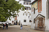 Burghof, Hohensalzburg, Salzburg. Austria