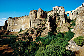 Puente Nuevo, bridge. Ronda. Malaga province. Spain