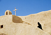 Coptic monastery in Wadi Al-Natrun. Egypt