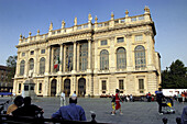 Palazzo Madama in Piazza Castello. Turin. Piedmont, Italy