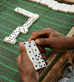 Domino game. Aswan. Egypt