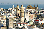 San Antonio church. Cadiz, Costa de la Luz, Andalusia, Spain.