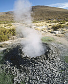 El Tatio geysers. Atacama Desert. Near San Pedro de Atacama. Chile