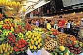 La Boquería market, Barcelona. Catalonia, Spain