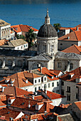 Cathedral. Old town. Dubrovnik. Croatia.
