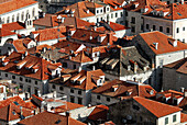 Rooftops. Old town. Dubrovnik. Croatia.