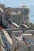 Walls. Old town. Dubrovnik. Croatia.