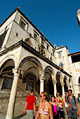 Sponza Palace. Old town. Dubrovnik. Croatia.