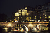 Saint Michel bridge. Paris. France.