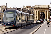 Bordeaux s tramway. France