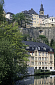 The Grund. Luxembourg City.