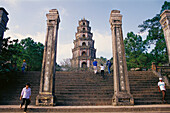 Thien Mu pagoda, near Hue. Vietnam