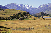 Surroundings of Puerto Natales. XIIth region of Magallanes. Chile.