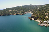 Sa Riera Cove in Costa Brava. Begur. Girona province. Catalonia. Spain