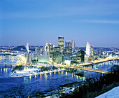 Downtown skyline. Pittsburgh. Pennsylvania, USA